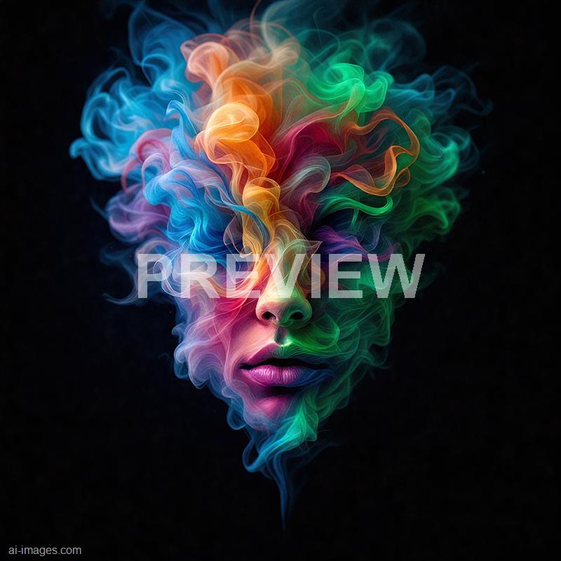 12630 - a-face-appearing-to-be-made-of-colorful-smoke-its-fea_250705010826_00001